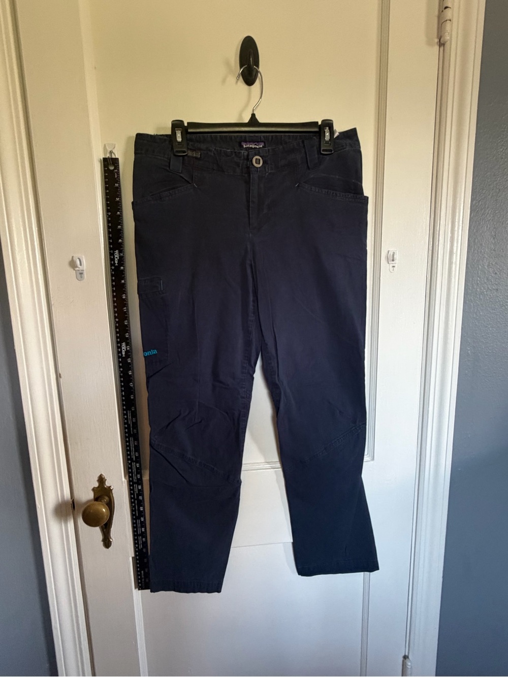 Patagonia Navy Straight-Leg Work Pants for Women